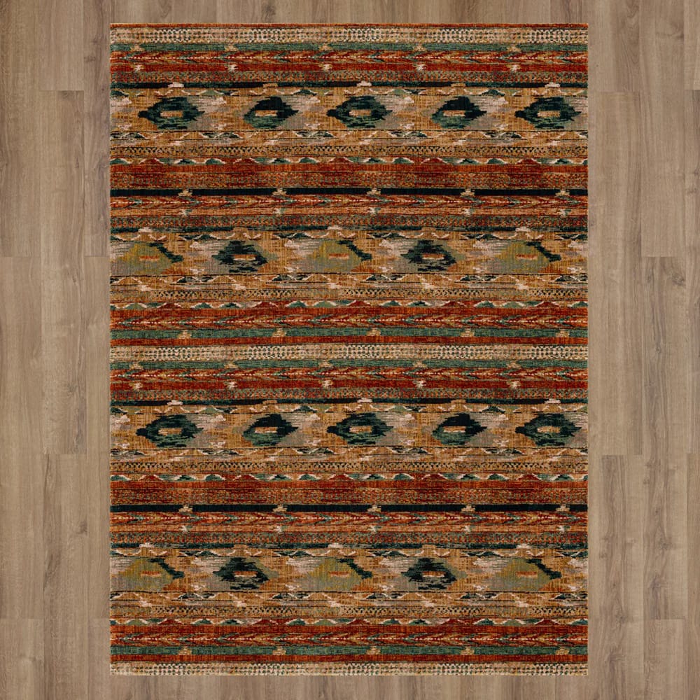 Karastan - Infused Aquamarine 8' x 11' Area Rug - 91799 50123 096132 IR view 7