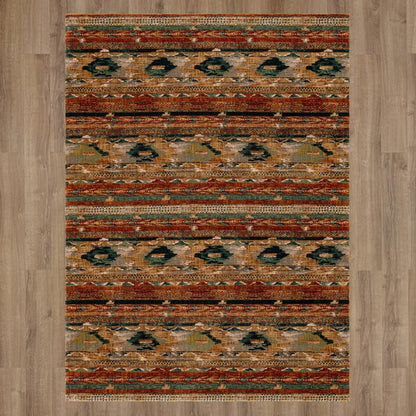 Karastan - Infused Aquamarine 8' x 11' Area Rug - 91799 50123 096132 IR view 7