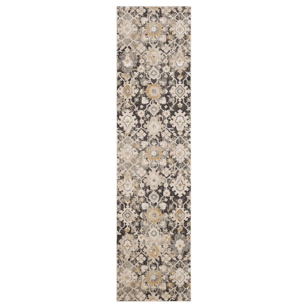 Karastan - Ireby Gray 2' 6" x 10' Area Rug - R1260 119 030120 IP view 1