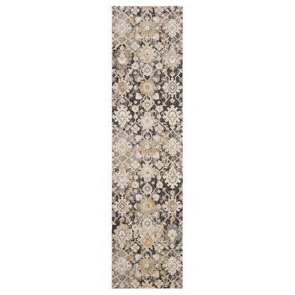 Karastan - Ireby Gray 2' 6" x 10' Area Rug - R1260 119 030120 IP view 1
