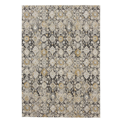 Karastan - Ireby Gray 6' 6" x 9' 10" Area Rug - R1260 119 078118 IP view 1