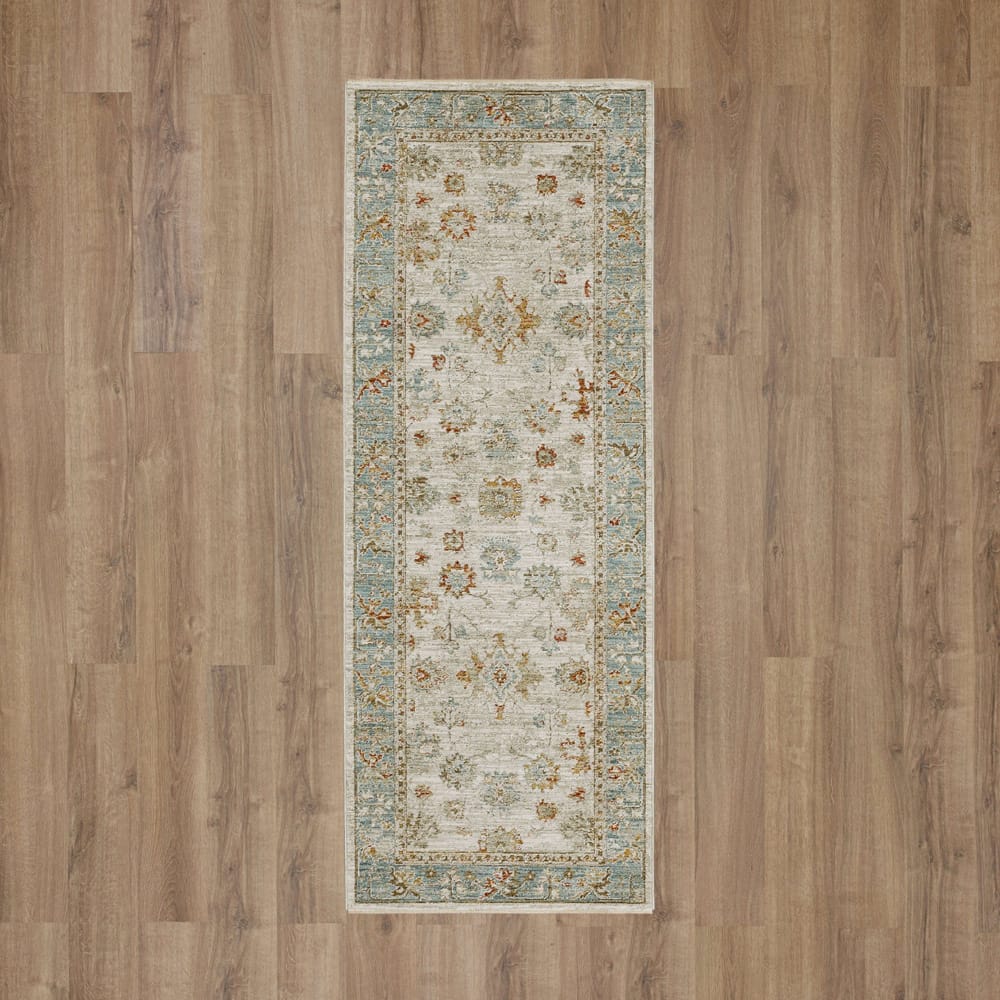 Karastan - Iznik Cream 2' 7" x 7' 3" Area Rug - RG847 741 031087 IR view 7