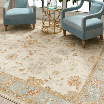 Karastan - Iznik Cream 9' x 12' 2" Area Rug - RG847 741 108146 IR view 8