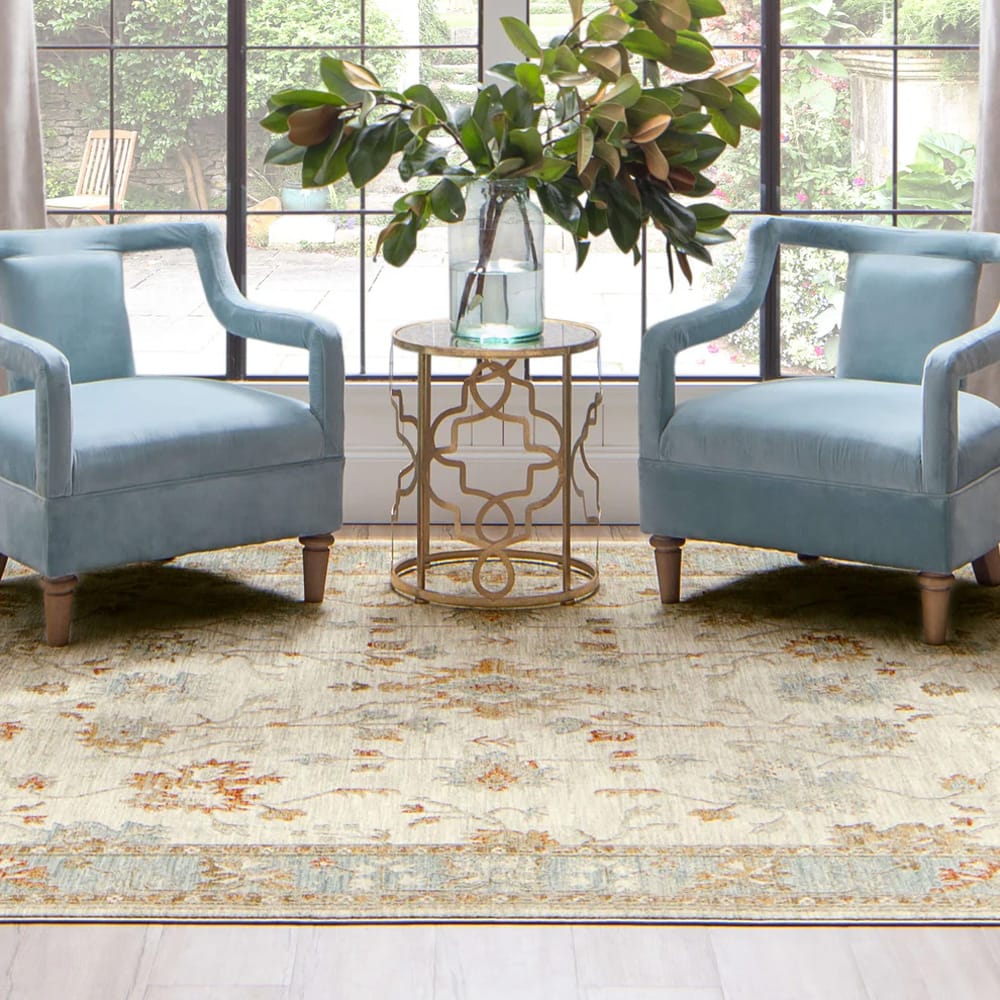 Karastan - Iznik Cream 9' x 12' 2" Area Rug - RG847 741 108146 IR view 9