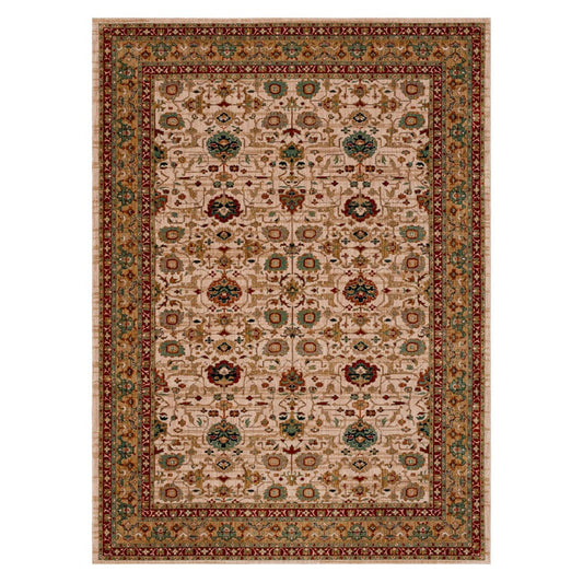 Karastan - Keralam Cream 5' 3" x 7' 10" Area Rug - 90936 70038 063094 IR view 1