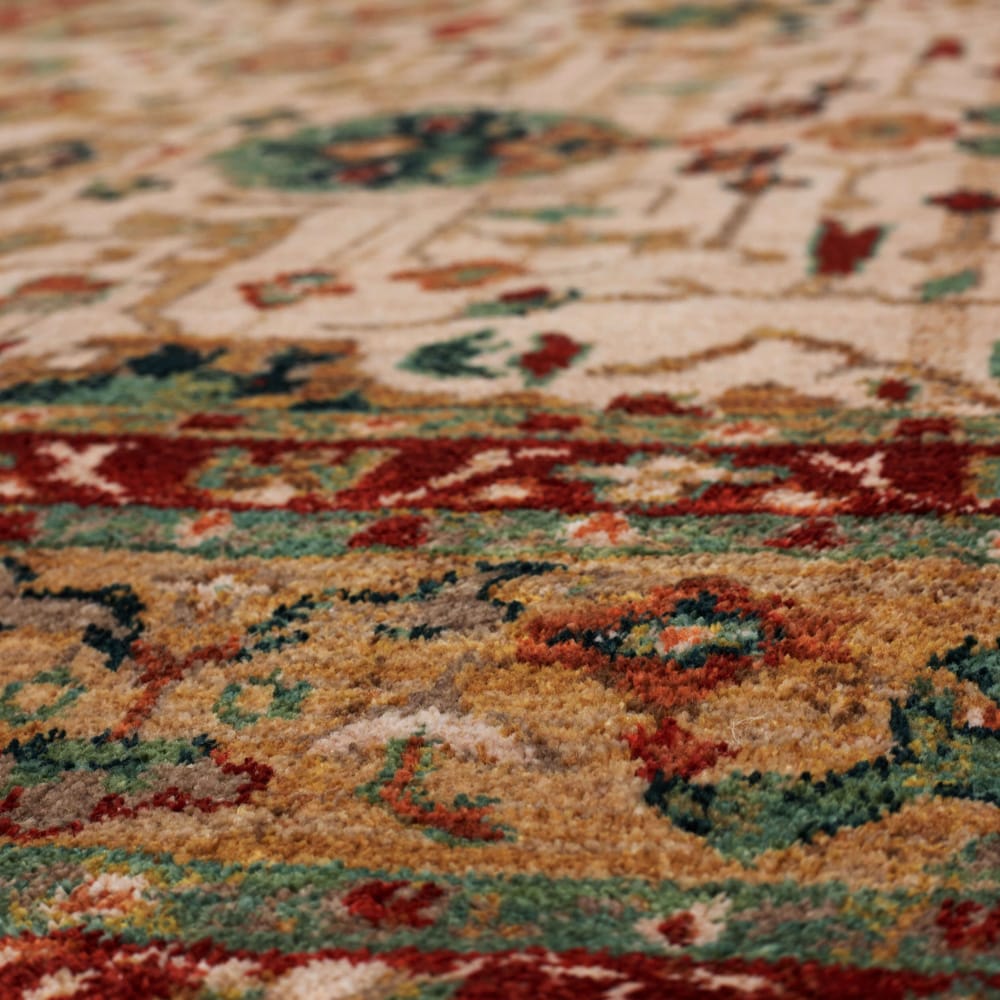 Karastan - Keralam Cream 9' 6" x 12' 11" Area Rug - 90936 70038 114155 IR view 5