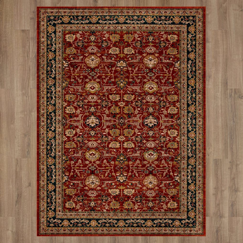 Karastan - Keralam Garnet 5' 3" x 7' 10" Area Rug - 90936 30048 063094 IR view 7