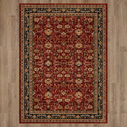 Karastan - Keralam Garnet 5' 3" x 7' 10" Area Rug - 90936 30048 063094 IR view 7