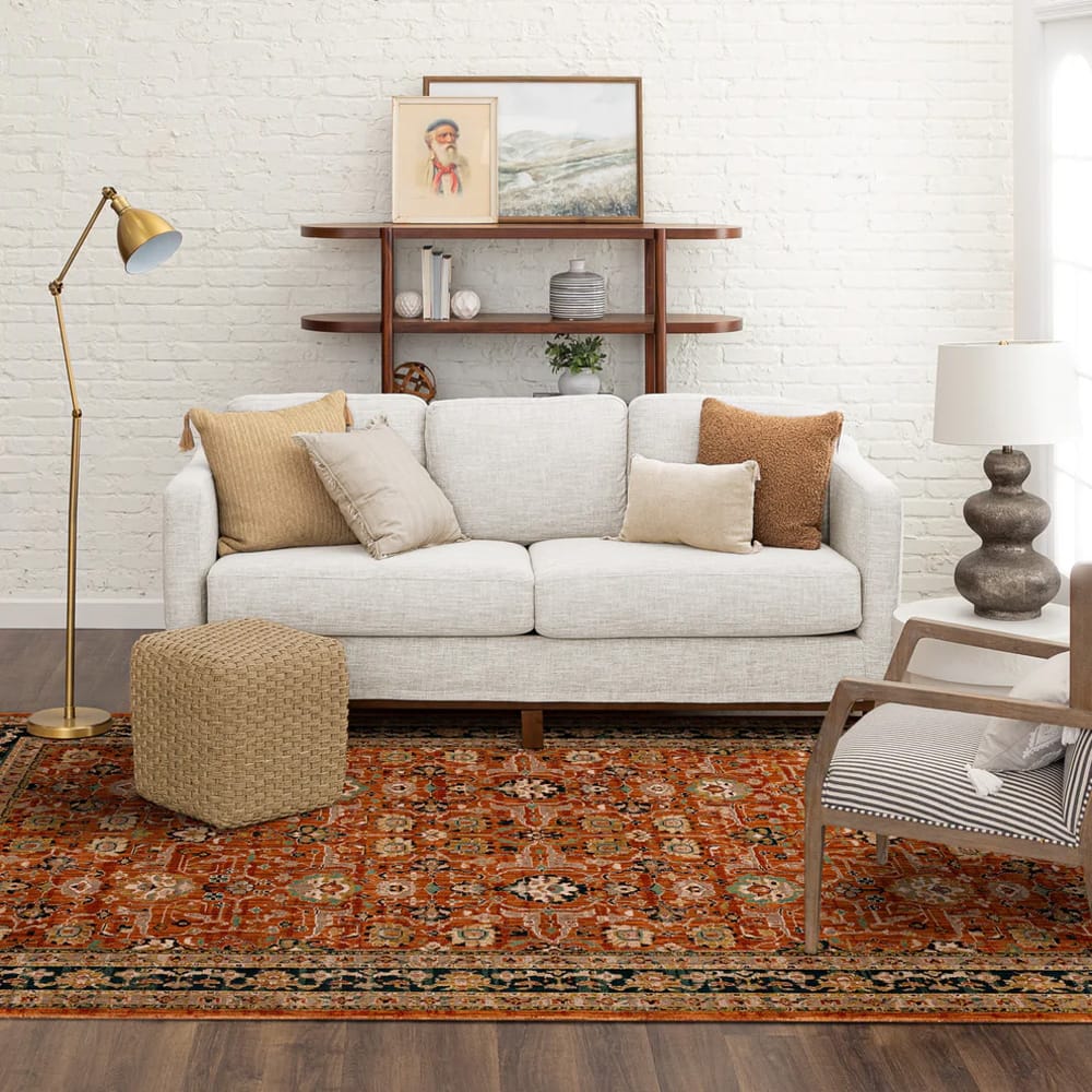 Karastan - Keralam Spice 5' 3" x 7' 10" Area Rug - 90936 20044 063094 IR view 9