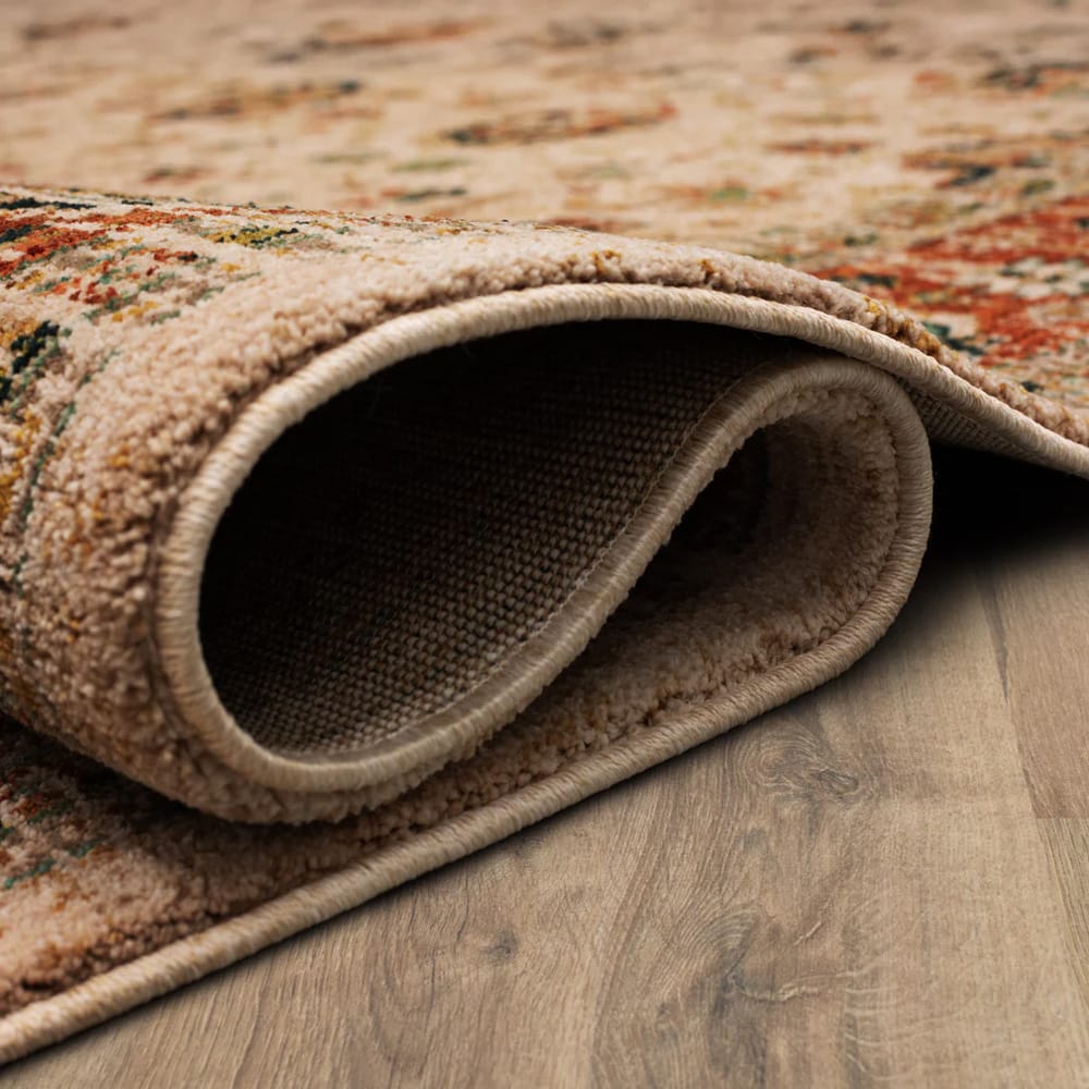 Karastan - Koyna Cream 5' 3" x 7' 10" Area Rug - 91199 70033 063094 IR view 2