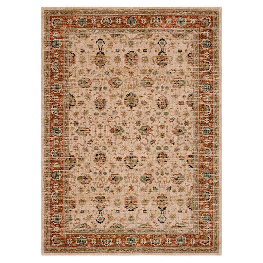 Karastan - Koyna Cream 8' x 11' Area Rug - 91199 70033 096132 IR view 1