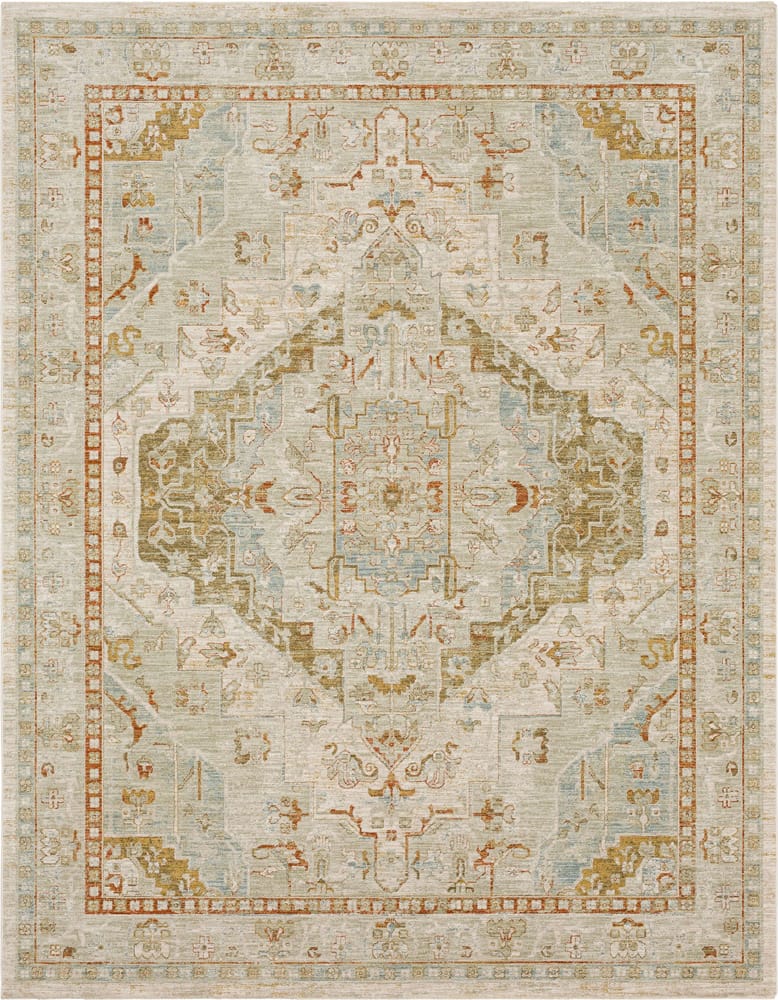 Karastan - Kumra Cream 7' 10" x 10' 3" Area Rug - RG848 741 094123 IR view 1