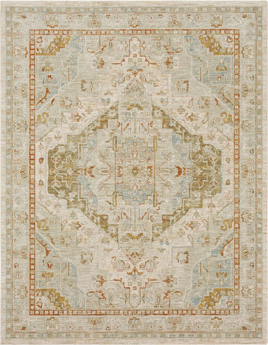 Karastan - Kumra Cream 7' 10" x 10' 3" Area Rug - RG848 741 094123 IR view 1