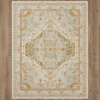 Karastan - Kumra Cream 7' 10" x 10' 3" Area Rug - RG848 741 094123 IR view 7