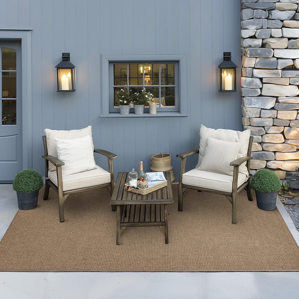 Karastan - Lanai Brown 7' 10" x 10' Area Rug - R1269 110 094120 SK view 9