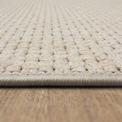 Karastan - Lanai Cream 6' 6" x 9' Area Rug - R1269 238 078108 SK view 5