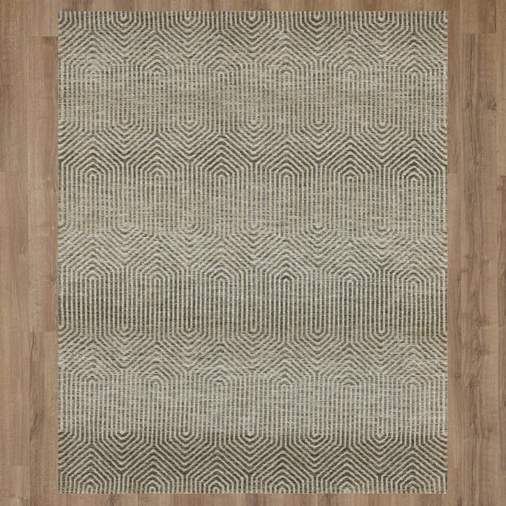 Karastan - Lost City Neutral 5' 3" x 7' 10" Area Rug - R1145 412 063094 DJ view 7