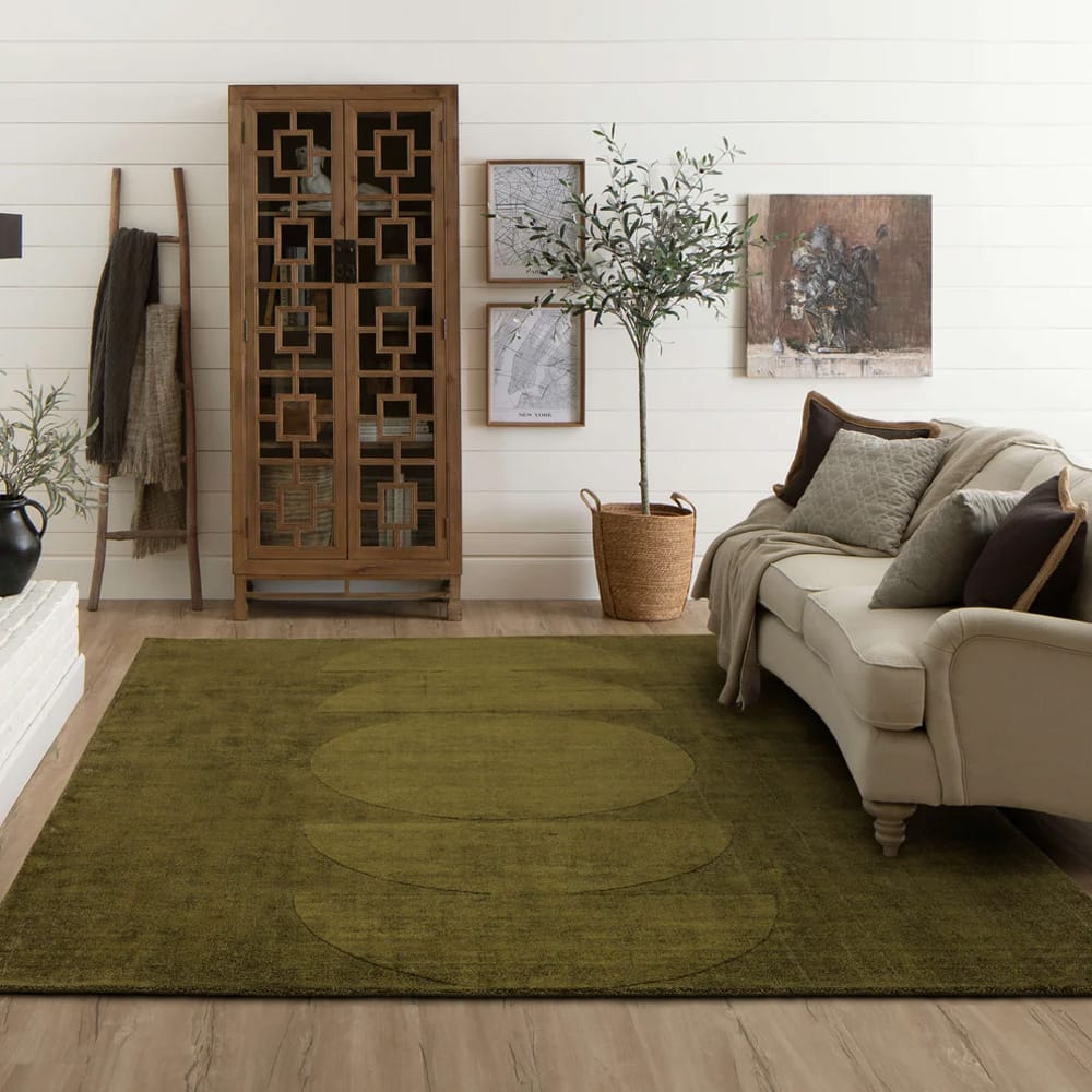 Karastan - Luna Moss 5' x 8' Area Rug - RG862 214 060096 IB view 9