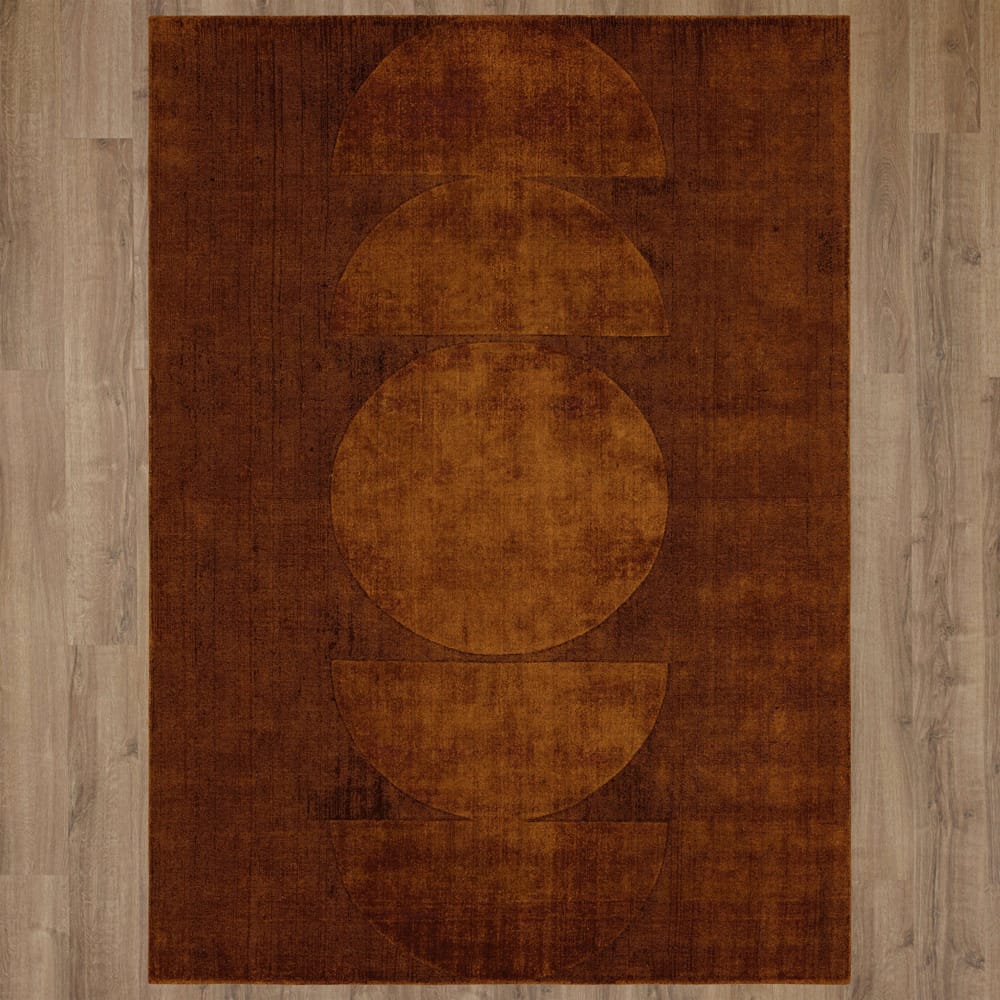 Karastan - Luna Sienna 8' x 10' Area Rug - RG862 750 096120 IB view 7