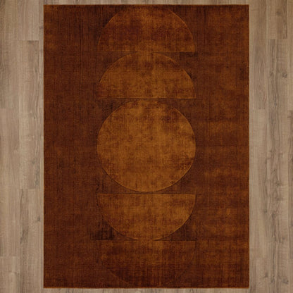 Karastan - Luna Sienna 8' x 10' Area Rug - RG862 750 096120 IB view 7