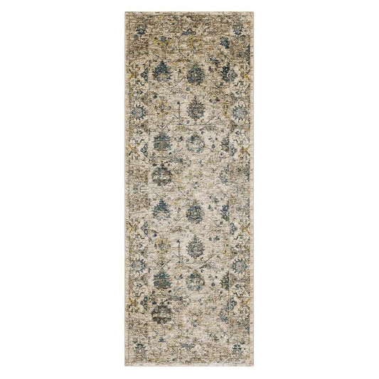 Karastan - Marash Darica Cream 2 7in x 7 3in Area Rug - RG844-741-031087-IP veiw 1