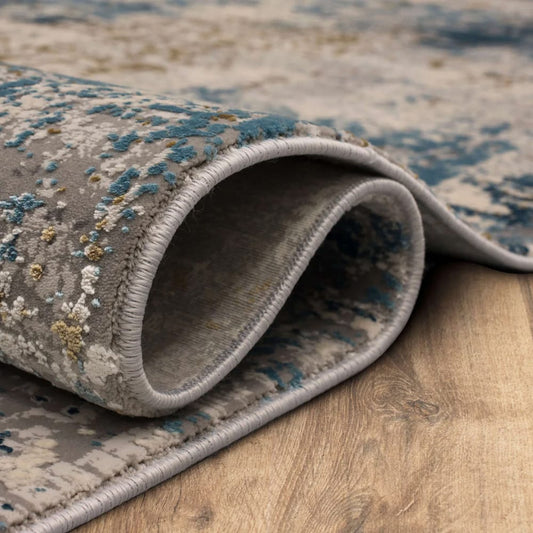 Karastan - Marseille Blue 2' x 3' Area Rug - RG073 103 024036 IP view 2