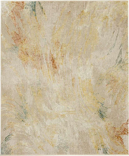 Karastan - Memento Artifact Beige 6 6in x 9 10in Area Rug - R1157-245-078118-IP veiw 1