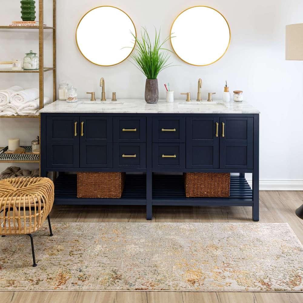 Karastan - Memento Reflection Beige 2 6in x 7 6in Area Rug - R1160-245-030090-IP veiw 4