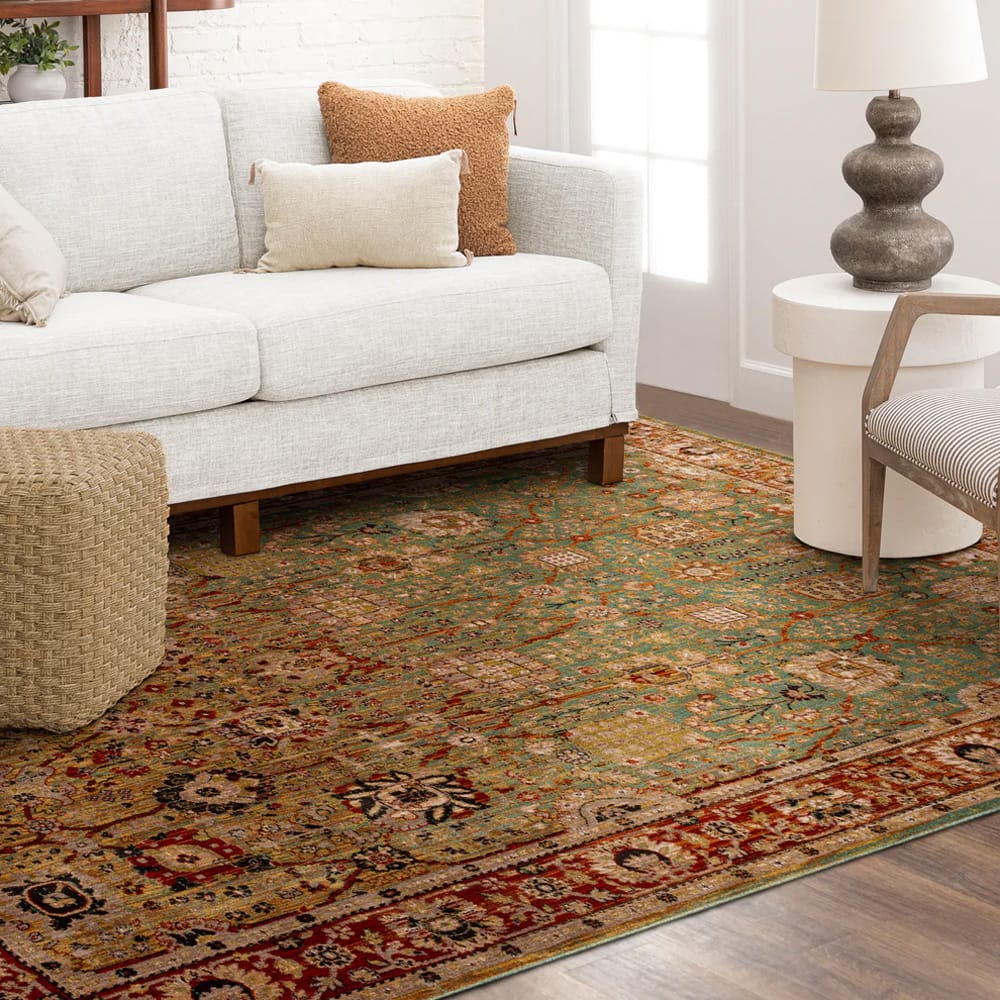 Karastan - Myanmar Aquamarine 12' x 15' Area Rug - 90668 50123 144180 IR view 7