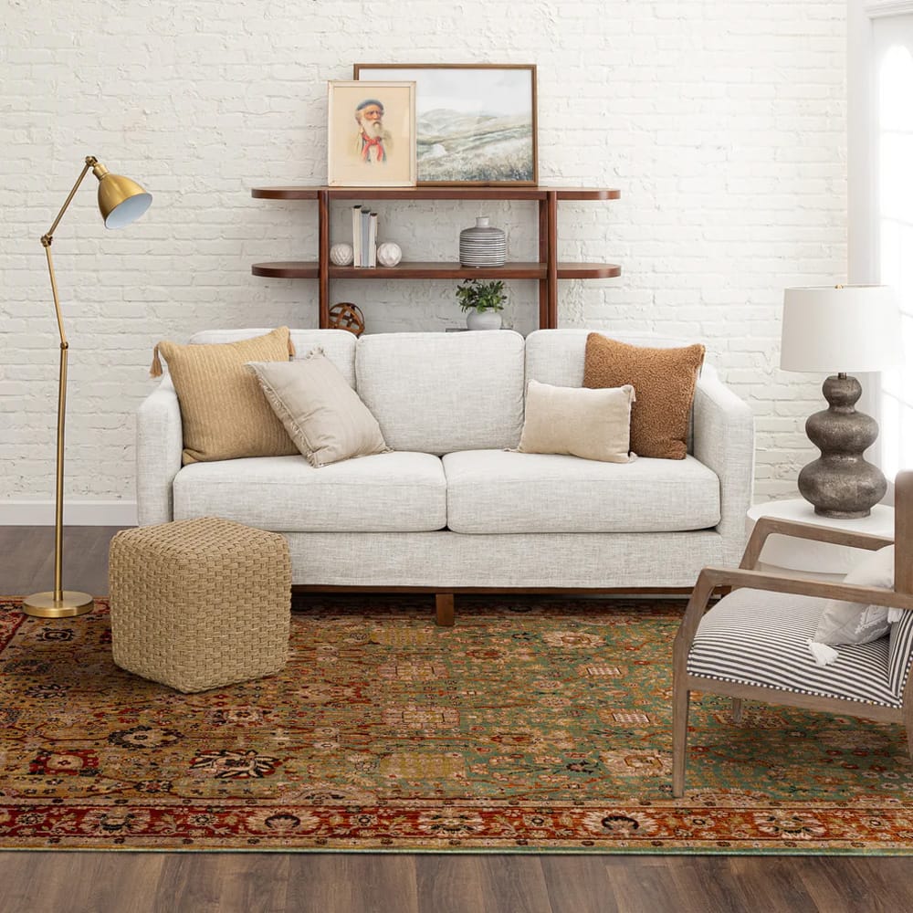 Karastan - Myanmar Aquamarine 12' x 15' Area Rug - 90668 50123 144180 IR view 8