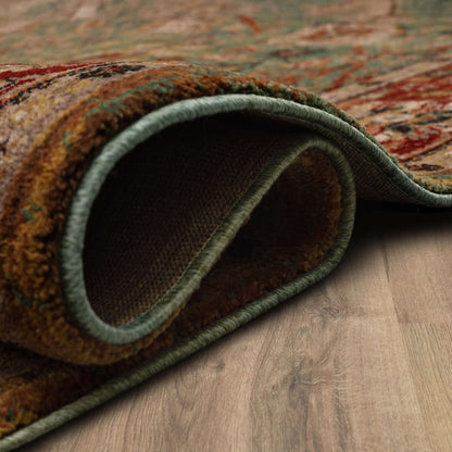 Karastan - Myanmar Aquamarine 5' 3" x 7' 10" Area Rug - 90668 50123 063094 IR view 2