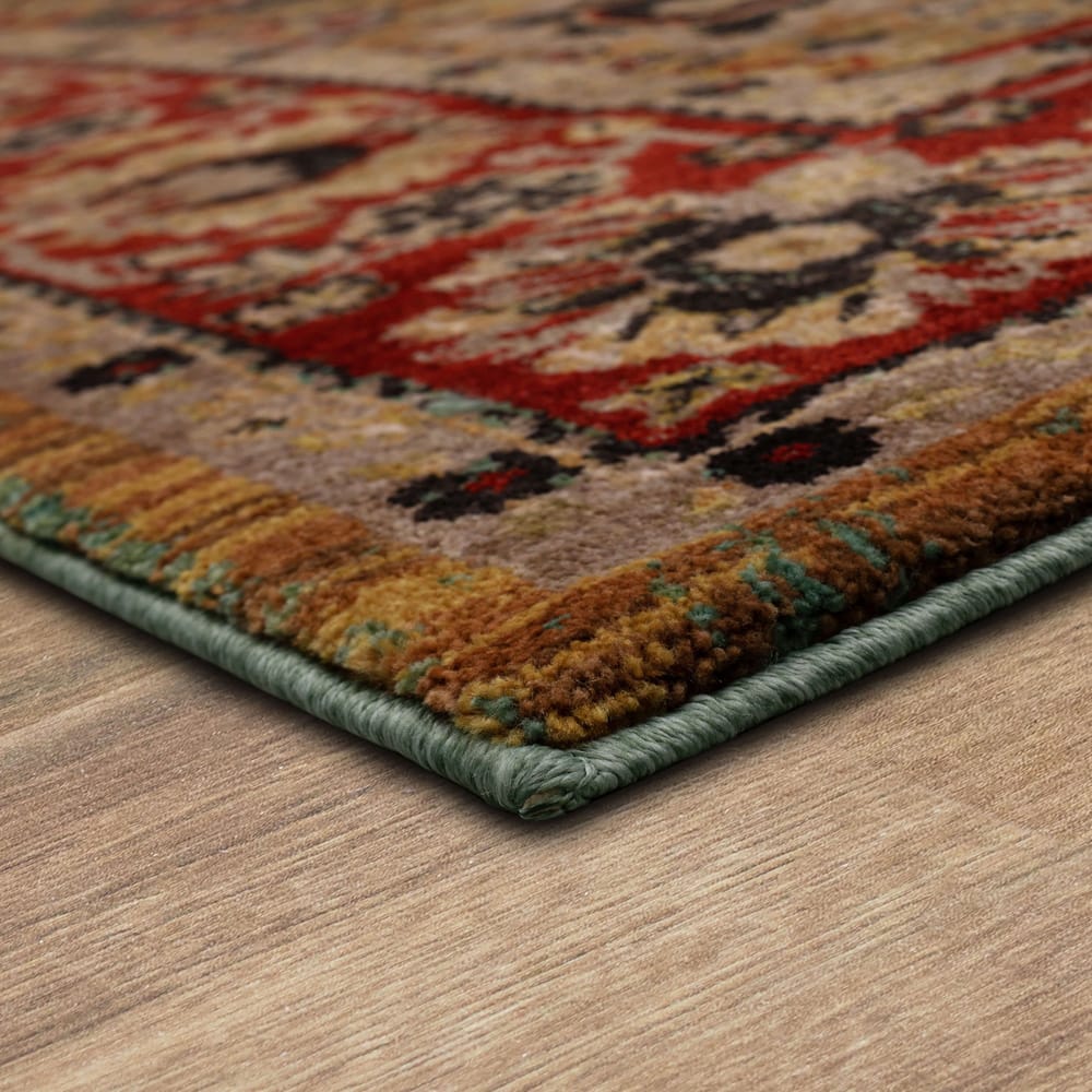 Karastan - Myanmar Aquamarine 5' 3" x 7' 10" Area Rug - 90668 50123 063094 IR view 3