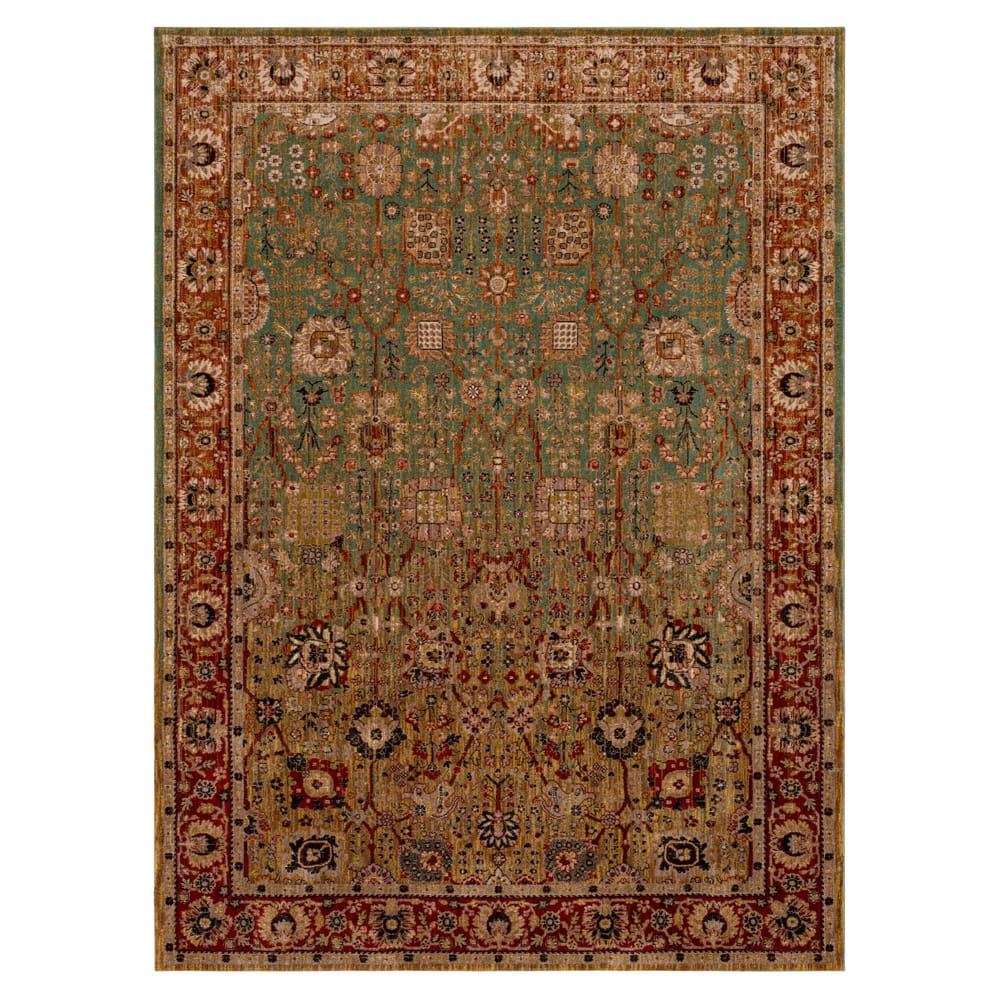 Karastan - Myanmar Aquamarine 9' 6" x 12' 11" Area Rug - 90668 50123 114155 IR view 1