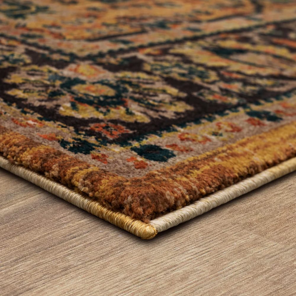 Karastan - Myanmar Tobacco 5' 3" x 7' 10" Area Rug - 90668 80153 063094 IR view 4
