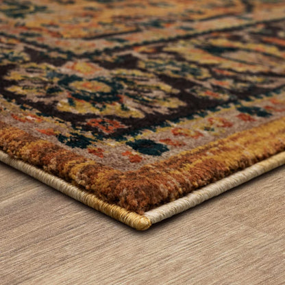 Karastan - Myanmar Tobacco 5' 3" x 7' 10" Area Rug - 90668 80153 063094 IR view 4