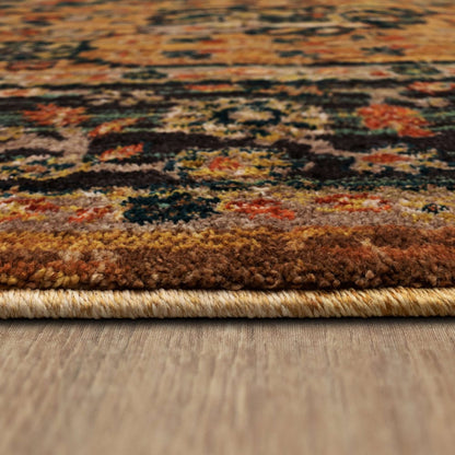 Karastan - Myanmar Tobacco 5' 3" x 7' 10" Area Rug - 90668 80153 063094 IR view 5