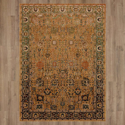 Karastan - Myanmar Tobacco 8' x 11' Area Rug - 90668 80153 096132 IR view 7