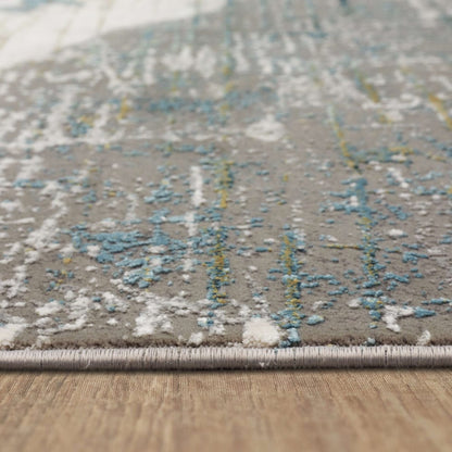 Karastan - Nuvole Grey Blue 8' x 11' Area Rug - R1289 4311 096132 IP view 6