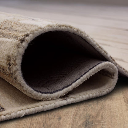Karastan - Oyster Creek Ivory Beige 5' 3" x 7' 10" Area Rug - R1413 070 063094 IR view 2