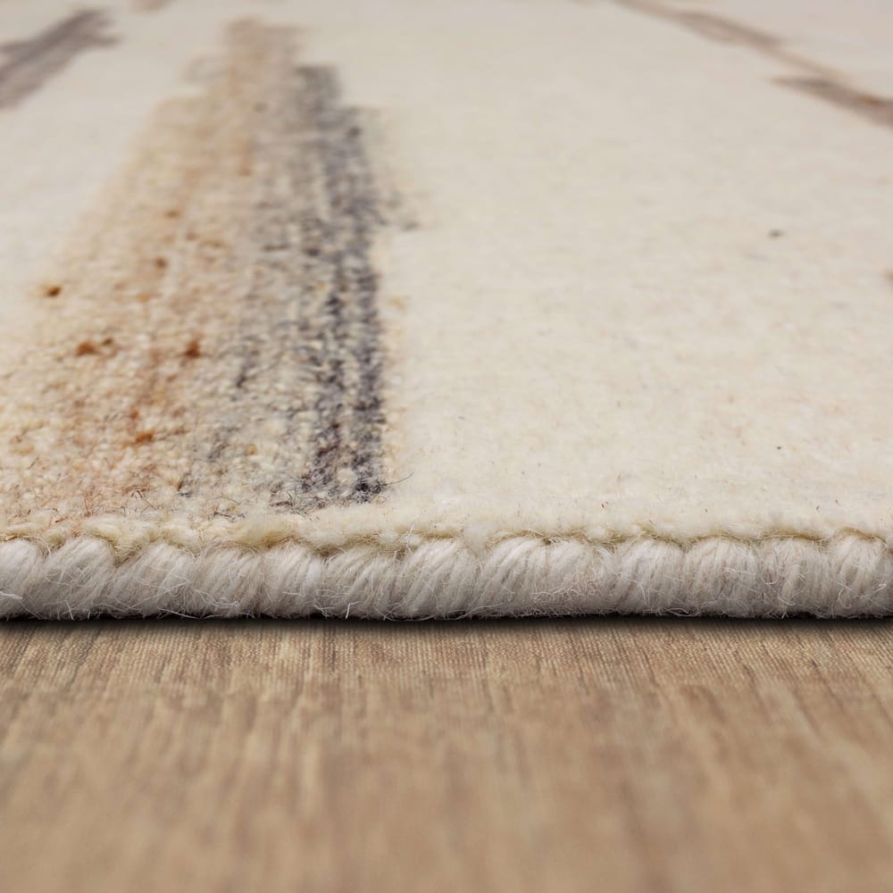 Karastan - Oyster Creek Ivory Beige 5' 3" x 7' 10" Area Rug - R1413 070 063094 IR view 5