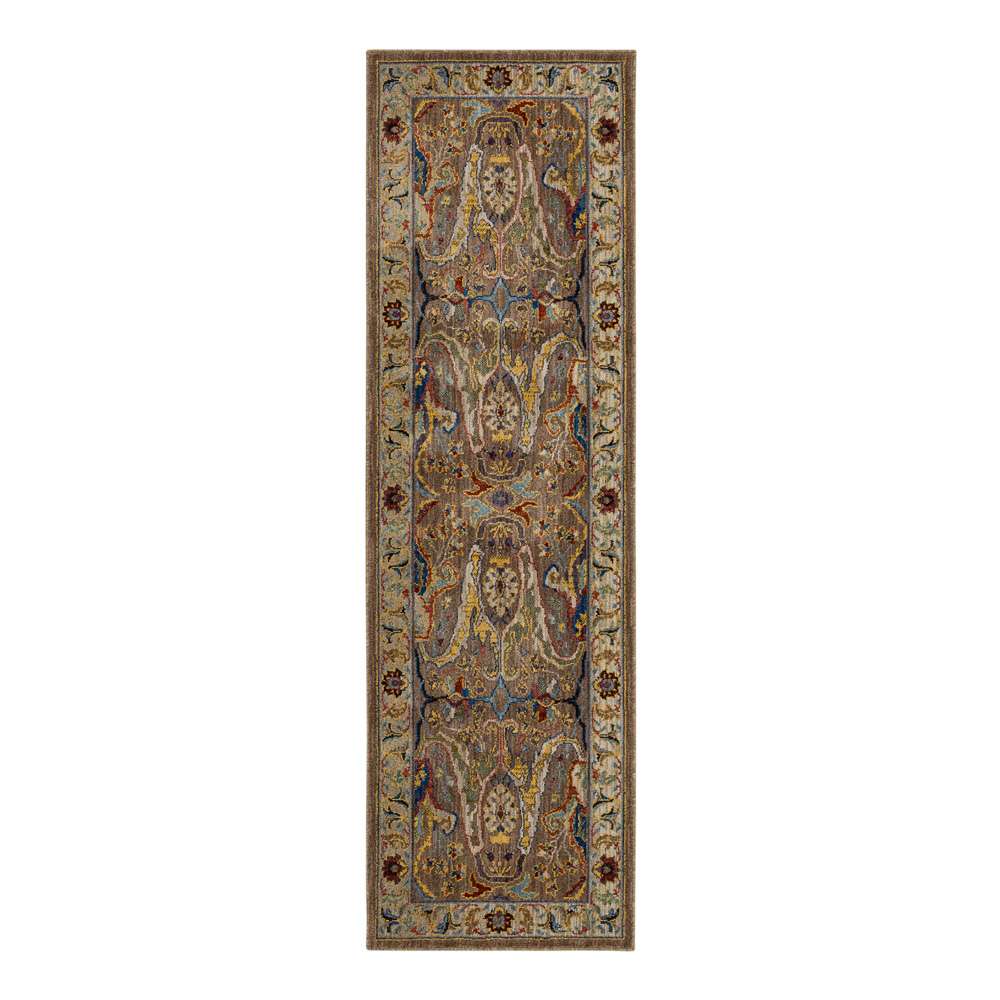 Karastan - Pandora Envy Taupe 2 4in x 7 10in Area Rug - 92616-80242-028094-IP veiw 1