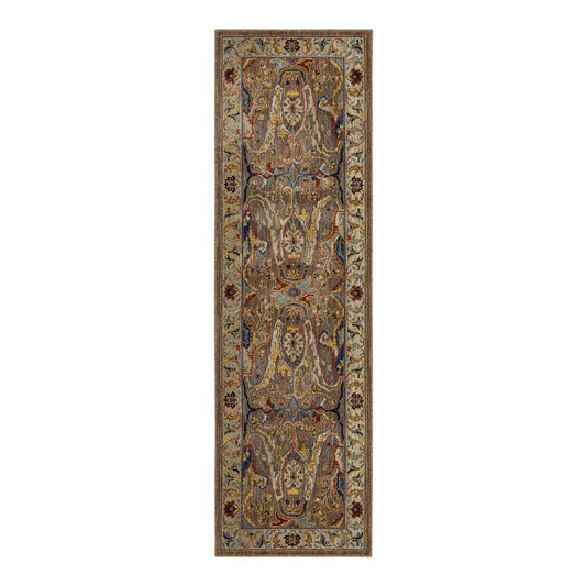 Karastan - Pandora Envy Taupe 2 4in x 7 10in Area Rug - 92616-80242-028094-IP veiw 1