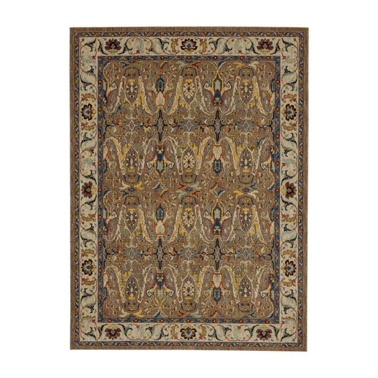 Karastan - Pandora Envy Taupe 5 3in x 7 10in Area Rug - 92616-80242-063094-IP veiw 1