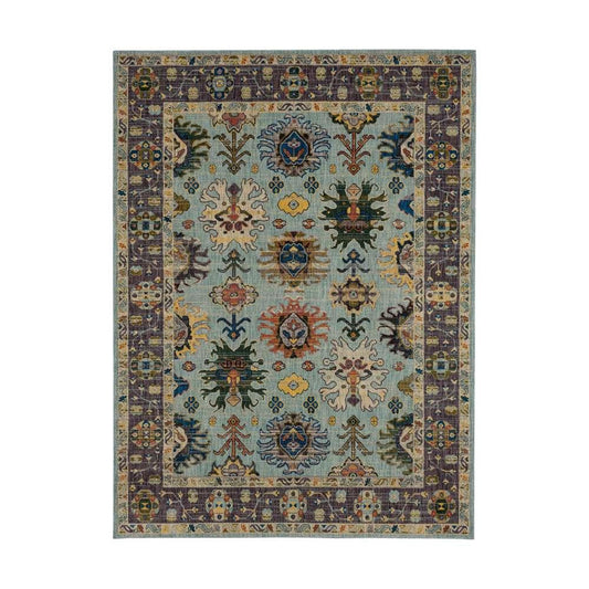 Karastan - Pandora Obsession Blue 5 3in x 7 10in Area Rug - 92609-50101-063094-IP veiw 1