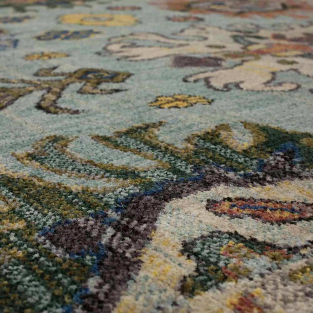Karastan - Pandora Obsession Blue 5 3in x 7 10in Area Rug - 92609-50101-063094-IP veiw 5
