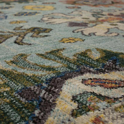 Karastan - Pandora Obsession Blue 5 3in x 7 10in Area Rug - 92609-50101-063094-IP veiw 5