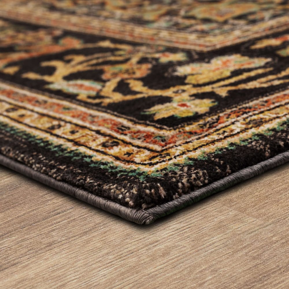 Karastan - Petra Charcoal 9' 6" x 12' 11" Area Rug - 90661 09097 114155 IR view 4