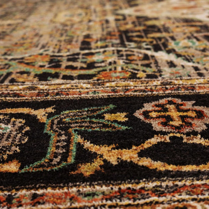 Karastan - Petra Charcoal 9' 6" x 12' 11" Area Rug - 90661 09097 114155 IR view 6