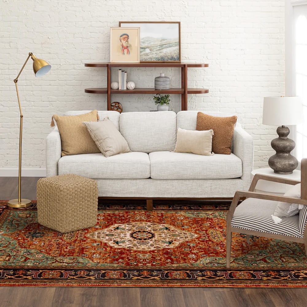 Karastan - Petra Multi 8' x 11' Area Rug - 90661 90097 096132 IR view 9