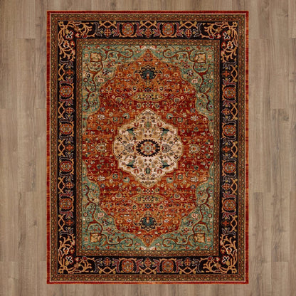Karastan - Petra Multi 9' 6" x 12' 11" Area Rug - 90661 90097 114155 IR view 2